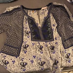 Rebecca Taylor floral blouse